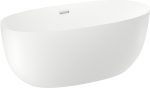 Акриловая ванна Wellsee Eclatant 159x74, отдельностоящая, белый глянцевый/хром