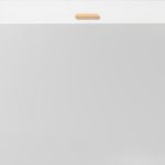 Акриловая ванна Wellsee Belle Spa 150x75, левая, с клапаном золото