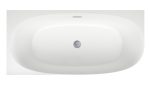 Акриловая ванна Wellsee Belle Spa 2.0 160x75, левая с клапаном хром — изображение 4