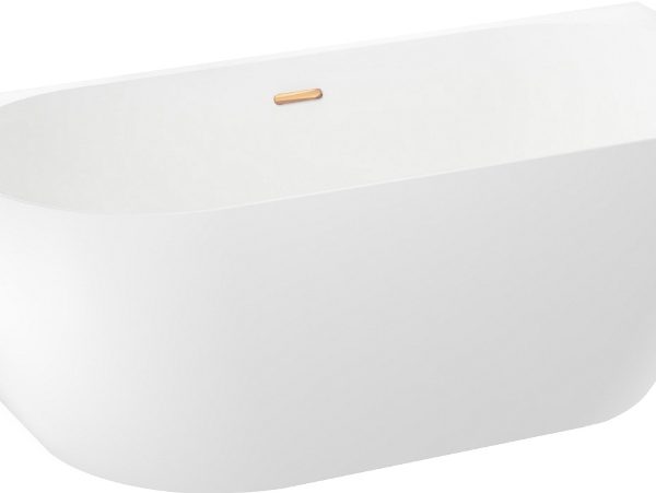 Акриловая ванна Wellsee Belle Spa 3.0 170x80 с клапаном золото