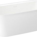 Акриловая ванна Wellsee Brillant iCon 160x80, отдельностоящая, белый глянцевый/белый