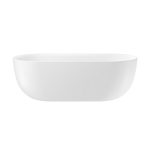 Акриловая ванна Wellsee Chic Riviera 170x76, отдельностоящая, белый глянцевый/золото — изображение 3