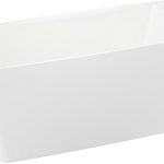 Акриловая ванна Wellsee Ideal 170x78, отдельностоящая, белый глянцевый/черный