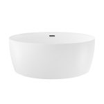 Акриловая ванна Wellsee Pour Plus 150x150, отдельностоящая, белый глянцевый/черный — изображение 2
