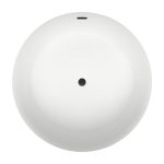 Акриловая ванна Wellsee Pour Plus 150x150, отдельностоящая, белый глянцевый/черный — изображение 3