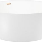 Акриловая ванна Wellsee Pour Plus 150x150, отдельностоящая, белый глянцевый/золото
