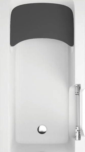 Акриловая ванна Polimat Vovo 150x75 с дверью