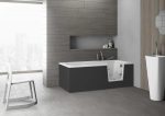 Акриловая ванна Polimat Avo 140x70 с дверью — изображение 9