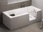 Акриловая ванна Polimat Avo 140x70 с дверью — изображение 6