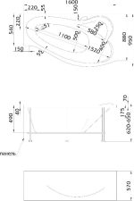 Акриловая ванна 1Marka Marka One Gracia 160x95, левая — изображение 9