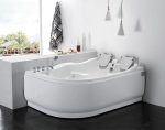 Гидромассажная ванна Gemy G9083 B 180x121, правая — изображение 3