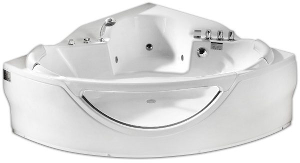 Гидромассажная ванна Gemy G9025 II B 155x155, угловая