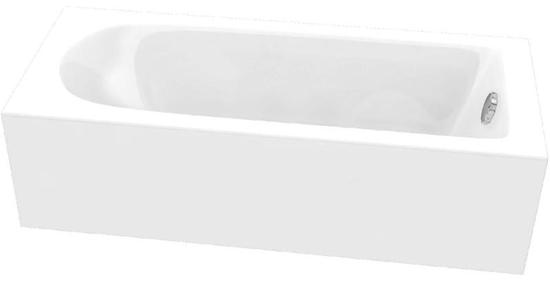 Акриловая ванна Bonito Home Elara 160x70, с ножками St — изображение 2