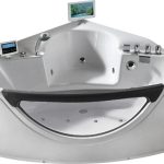 Гидромассажная ванна Gemy G9025 II O 155x155, угловая