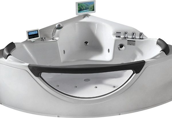 Гидромассажная ванна Gemy G9025 II O 155x155, угловая