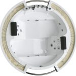 Гидромассажная ванна Gemy G9060 B 210x210, врезная