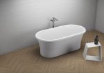 Акриловая ванна Polimat Amona 150x75 отдельностоящая, белый — изображение 4