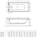 Акриловая ванна Excellent Aquaria 170x75 — изображение 6