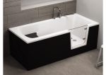 Акриловая ванна Polimat Avo 160x75 с дверью — изображение 5