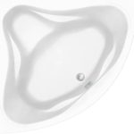 Акриловая ванна Bonito Home Andro 140x140 угловая, с ножками Su