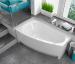 Акриловая ванна Alba Spa Baline 150x90, угловая левая — изображение 2