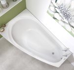 Акриловая ванна Alba Spa Baline 150x90, угловая левая — изображение 3