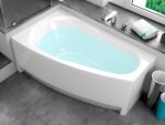 Акриловая ванна Alba Spa Baline 150x90, угловая левая — изображение 4