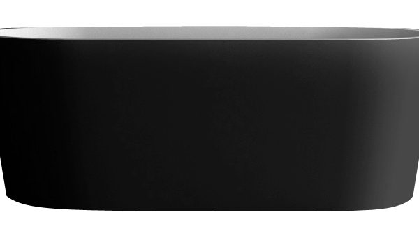 Акриловая ванна Abber AB9209MB 170x80 отдельностоящая, черный матовый