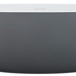 Ванна из искусственного камня Vincea VBT-6S01MG 170x75 отдельностоящая, серый/белый матовый