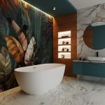 Акриловая ванна Wellsee Chic Riviera 170x76, отдельностоящая, белый глянцевый/золото — изображение 5