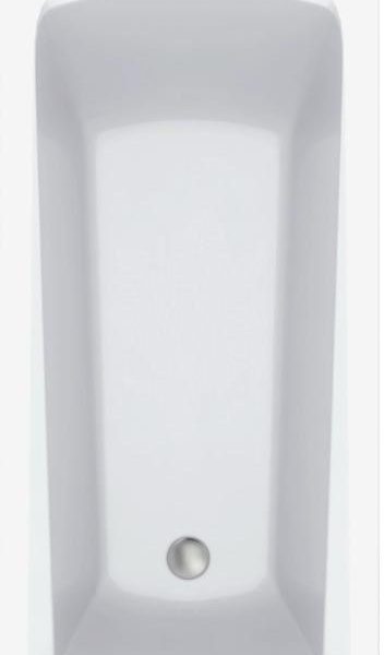 Акриловая ванна Bonito Home Selena 160x70, с ножками St