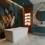 Акриловая ванна Wellsee DeSire 175.5x76, отдельностоящая, белый глянцевый/золото — изображение 2