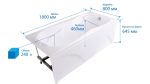 Акриловая ванна Triton Цезарь 180x80, Н0000099993 — изображение 7