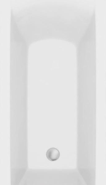 Акриловая ванна Bonito Home Aventura 170x75, с ножками St
