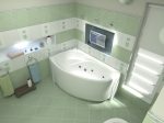 Гидромассажная ванна BAS Флорида 160x88 Стандарт, угловая, левая — изображение 2