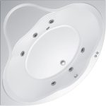 Гидромассажная ванна Triton Грация Базовая 140x140, угловая, Щ000001492