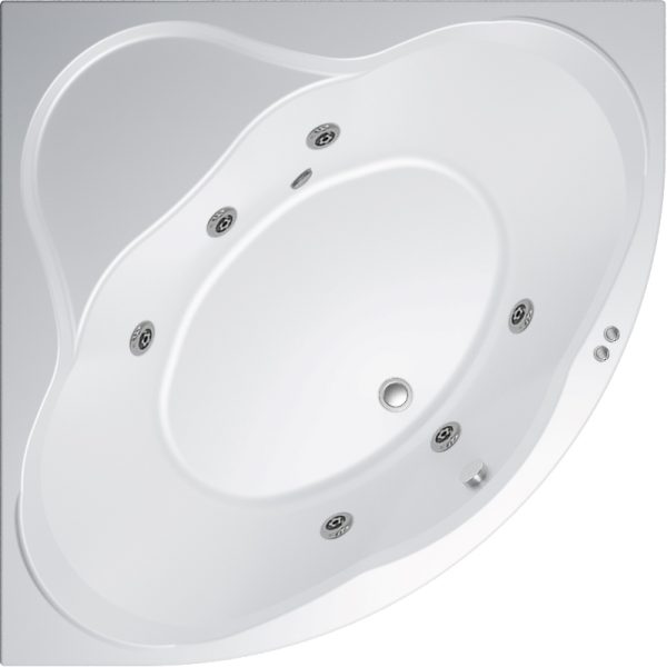 Гидромассажная ванна Triton Грация Базовая 140x140, угловая, Щ000001492