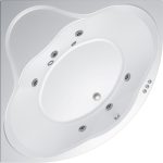 Гидромассажная ванна Triton Грация Базовая 140x140, угловая, Щ000001492 — изображение 3