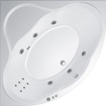Гидромассажная ванна Triton Грация 140x140, угловая — изображение 3