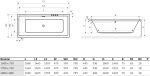 Акриловая ванна Excellent Heaven Slim 180x80 — изображение 4