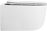 Подвесной унитаз Roxen Vortex Tornado 530160-01 Rimless Soft Close — изображение 3