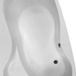 Акриловая ванна VagnerPlast Melite L 160x105, левая