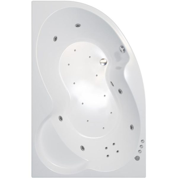 Гидромассажная ванна Triton Мари Люкс 170x110, угловая правая, Щ000001293