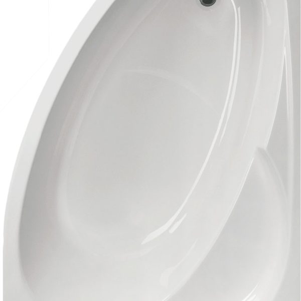 Акриловая ванна VagnerPlast Flora P 150x100, правая