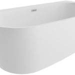 Акриловая ванна Polimat Risa 170x80 пристенная, белый