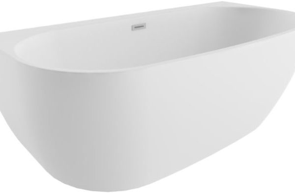 Акриловая ванна Polimat Risa 170x80 пристенная, белый