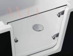 Акриловая ванна Polimat Avo 140x70 с дверью — изображение 7