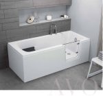Акриловая ванна Polimat Avo 140x70 с дверью — изображение 4
