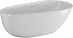 Акриловая ванна Polimat Shila 170x85 отдельностоящая, белый