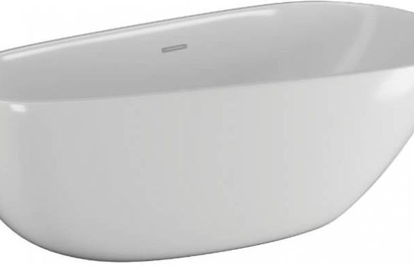 Акриловая ванна Polimat Shila 170x85 отдельностоящая, белый